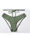 Green Brazilian Bikini Bottom - Back Drawstring - 3