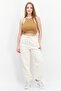 Women Sportswear Fit Training Sweatpants, Off White - 2