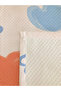 Flower Pattern Baby and Kids Printed Single Pique Set 160X230 - 2