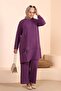 Women's Hijab Clothing Large Size Hijab Double Set Ayrobin Trousers Tunik Set - 8