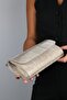 Ago Gold Striped Women's Evening Bag - 5