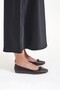 Raya Brown Genuine Leather Women's Ballerinas - 2