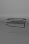 Black Assembly-Free Easy Installation Napkin Holder & Paper Towel Holder Ergonomic Design - Modern Kitchen Tableware - 7