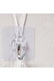 25 Pieces Self Adhesive Transparent Hanger Metal Hook Hanger - 7