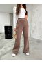 Women's High Waist Elastic Three Thread Raised Sweatpants