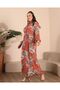 Women's Summer Hijab Large Size Long Dress Brown - 6
