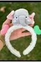 Cute Giant Large 3D Dimensional Toy Plush Large Elephant Crown with Heart Women's Children's Crown - 4