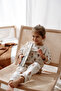 0.5 Tog - 100% Organic Cotton Pajama Set - Ice Cream Pattern - 4