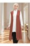 Plus Size Seasonal Comfortable Cut Long Draped Mother's Size Vest - 2