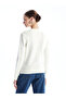 LCW Crew Neck Plain Long Sleeve Women's Knitwear Cardigan - 5