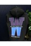 Unisex Oversize 3 Thread Back Printed Hoodie Sweatshirt - 2