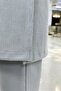Tricoted Fabric with Rips, Slit Tunic, Elastic Waist Pants, Plus Size, Double Tricoted Set - 6