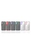 Galaxy S22 Case Transparent Cover with Camera Protection and Colored Buttons - 3