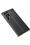 Galaxy S22 Ultra Case Armor Series Leather Look Cover - 5
