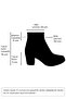 Rio Genuine Leather Brown Blunt Toe Women's Biker Boots - 6