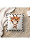Autumn Themed 43X43 Velvet Cushion Cover - 2