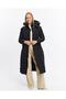 Women's New Season Long Padded Belted Puffer Sports Jacket Coat