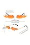 Fire Rimless Unisex Festival Red Sunglasses Glasses Y2K Pinterest Baddie Covered Post - 3