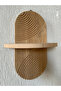 Wooden Mdf Decorative Single Wall Shelf - 3