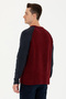 Men's Burgundy Sweater 50271049 -Vr014 - 5