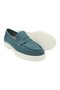 Genuine Leather Blue Comfortable and Light Daily Women's Shoes - 2