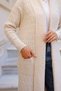 Women's Chain Knitted Shawl Collar Pocket Knitwear Cardigan - 8