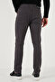 Stretch Cotton Regular Fit Normal Waist Straight Leg Trousers Men's Pants 674002 - 7