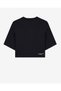 Graphic T-shirt W Short Sleeve Women's Black T-shirt S241014-001 - 7