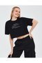 Graphic T-shirt W Short Sleeve Women's Black T-shirt S241014-001 - 5