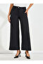 Solid Wide Leg Full Length Pants - 2