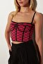 الفوشيه Underwire منقوشة تريكو بوستير - 3