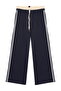 Stripe Text Detailed Boxer Waist Pants - 2