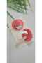 Amigurumi Organic Floral Elegant Hat Handmade 2-Piece Rubber Buckle - 3