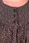 Long Mother Clothing Large Size Women's Hijab Dress Brown - 4
