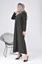 Women's Large Size Moon Collar Mother Dress is Long Hijab - 3