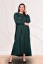 Women's Plus Size Crispy Pattern Summer Long Dress