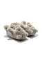 Teddy Women's Waiter Size Animal Slippers Gray 36/41 - 2