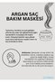 Normal & Dry Hair Care Mask & Argan Oil Hair Care Mask 250ml - 3