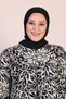 Women's Large Size Clothing Mother Is Hijab Dress Black - 4