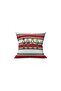 New Year's Themed Lead Soldier Patterned 43X43 Velvet Throw Pillow Case