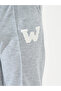 Letter Applique Lightweight Joggers - 3