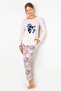 Women's Pink Soft Style Pajama Set New Season (1 Economical) - 7