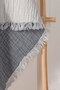 Gray Baby Muslin Blanket - 5 Layers Filled, 90X110 - 2