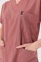 Happiness Spaniard - Stretch Fabric Doctor Nurse Scrubs Uniform Surgical Set (WOMEN), Biscuit - 6