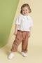 Recycled Canvas Hyper Eco White Barefoot Booties (Gift Set) - 5