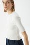 Fitilli Ekru Crop Top - 3