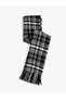 Shawl Plaid Tasseled Soft Textured