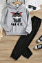 Mood Printed Boys - Girls Comfortable Tracksuit Set