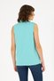 Women's Mint Sleeveless Polo Neck T-Shirt 50262966-Vr090 - 5