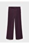 Pinstripe Pleated Trousers - 3